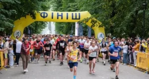 У Стрийському парку у Львові відбувся забіг пам’яті «Шаную воїнів, біжу за Героїв України»