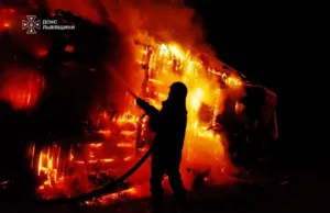 У селі Переволочна на Золочівщині загорівся житловий будинок