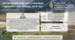 На Дністрі, Сяні та Західному Бузі прогнозують рекордно низькі рівні води