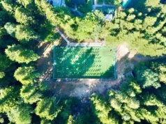 У Сприні відкрили мультифункційний спортивний майданчик