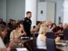 У Львові відзначили патрульних за допомогу після ракетного удару У Львові відзначили патрульних за допомогу після ракетного удару