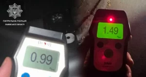 За ніч у Львові виявили вісім нетверезих водіїв