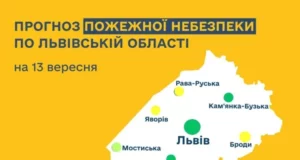 Прогноз пожежної небезпеки на 13 вересня: відсутня та низька, місцями середня