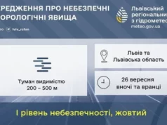 (Українська) На Львівщині 26 вересня прогнозують туман із видимістю до 200 метрів На Львівщині 26 вересня прогнозують туман із видимістю до 200 метрів