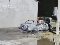 На Золочівщині вночі згорів автомобіль, загинула людина На Золочівщині вночі згорів автомобіль, загинула людина