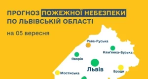 Прогноз пожежної небезпеки на 5 вересня