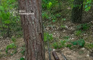 Поблизу Львова знищили артснаряд часів Другої світової війни Поблизу Львова знищили артснаряд часів Другої світової війни