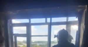 У Шептицькому під час пожежі в багатоповерхівці травмувалися двоє людей
