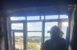У Шептицькому під час пожежі в багатоповерхівці травмувалися двоє людей