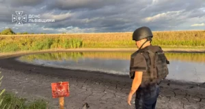 Поблизу села Велике Колодно виявили застарілу мінометну міну