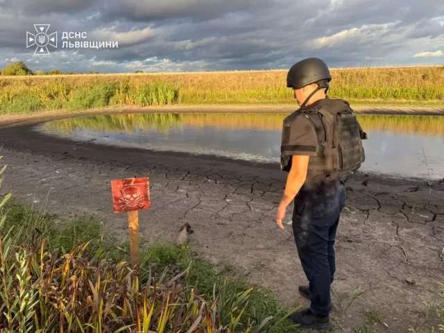 Поблизу села Велике Колодно виявили застарілу мінометну міну