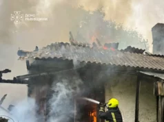 У селі Глуховичі Львівського району загорівся житловий будинок