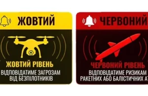 В Україні вводять дворівневу систему сигналів повітряної тривоги