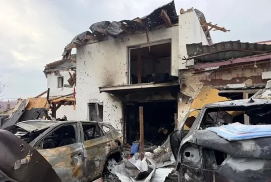 Російський дрон знищив будинок лікаря Юрія Маголи на Львівщині