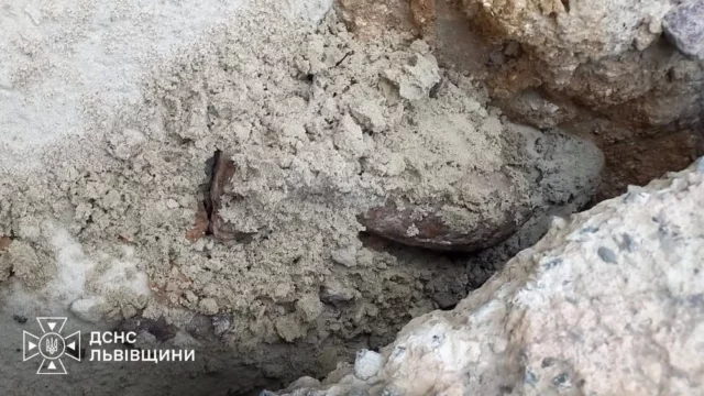 image У селі Великий Дорошів виявили мінометну міну часів Другої світової війни