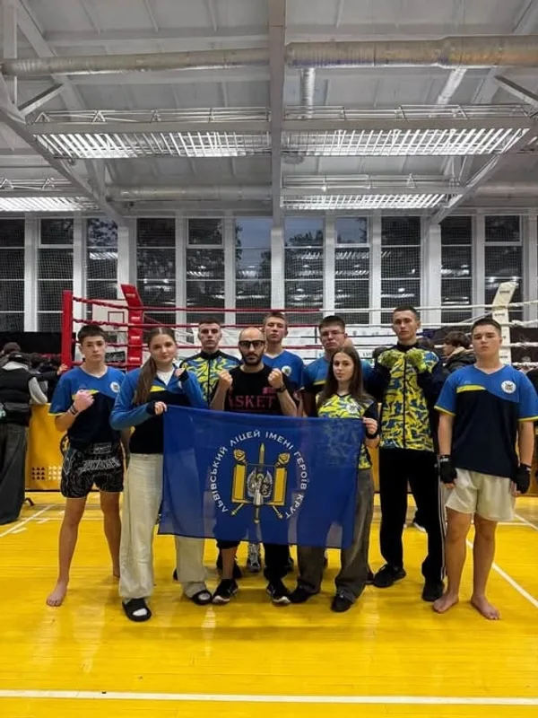 image Ліцеїсти Львівського ліцею імені Героїв Крут вибороли 15 медалей на чемпіонаті України з кікбоксингу