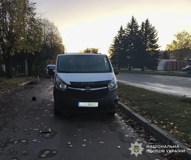 У Дрогобичі мікроавтобус збив пішохода: чоловік у реанімації