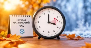 Уночі українці переводять годинники на зимовий час