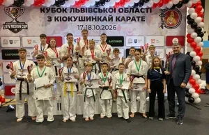 Команда сенсея Віталія Крюкова виборола 33 медалі на Кубку Львівщини з кіокушинкай карате Команда сенсея Віталія Крюкова виборола 33 медалі на Кубку Львівщини з кіокушинкай карате