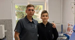 13-річний Віктор втратив слух після удару м’ячем: лікарі повністю його відновили
