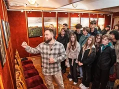 У Львові в музеї Грушевського відкрили виставку картин ветерана Руслана Кухти У Львові в музеї Грушевського відкрили виставку картин ветерана Руслана Кухти
