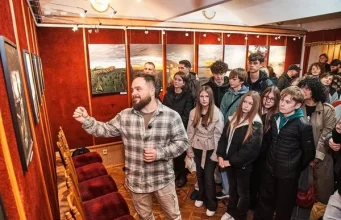 У Львові в музеї Грушевського відкрили виставку картин ветерана Руслана Кухти