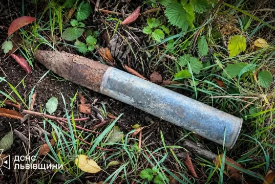 У селі Зіболки на Львівщині знищили артснаряд часів Другої світової