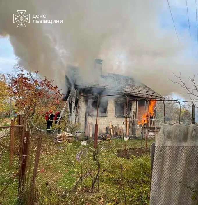 У селі Бартатів під час пожежі в будинку травмувалася жінка