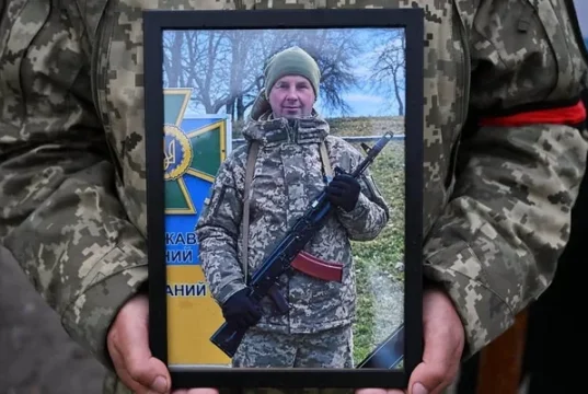 На Львівщині попрощалися з прикордонником Михайлом Кострубою