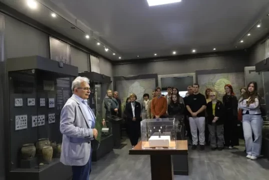 У Музеї історії Галичини у Винниках представили унікальну бронзову фігурку доби пізньої бронзи